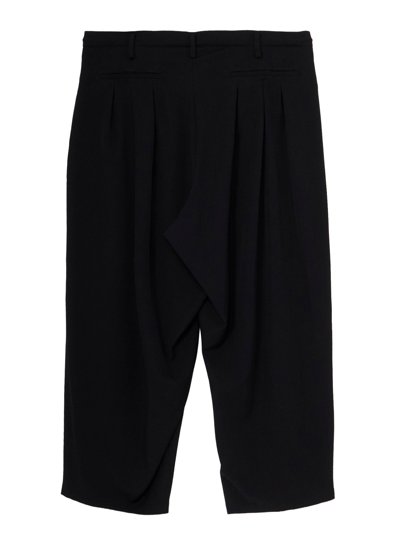 WOOL GABARDINE 12TUCKS PANTS