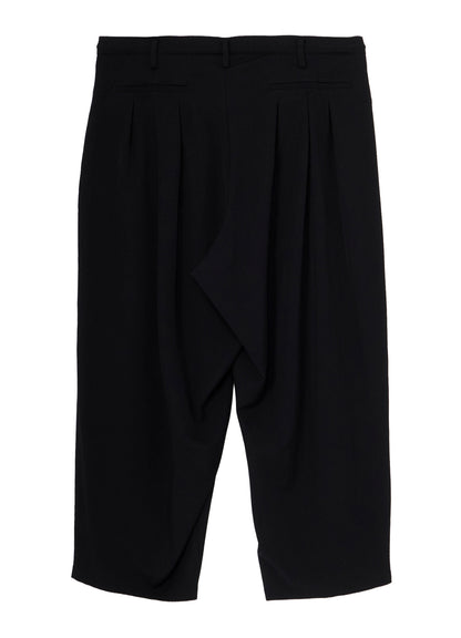 WOOL GABARDINE 12TUCKS PANTS