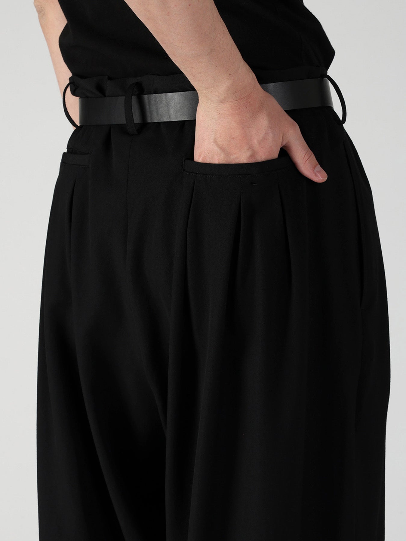 WOOL GABARDINE 12TUCKS PANTS – THE SHOP YOHJI YAMAMOTO
