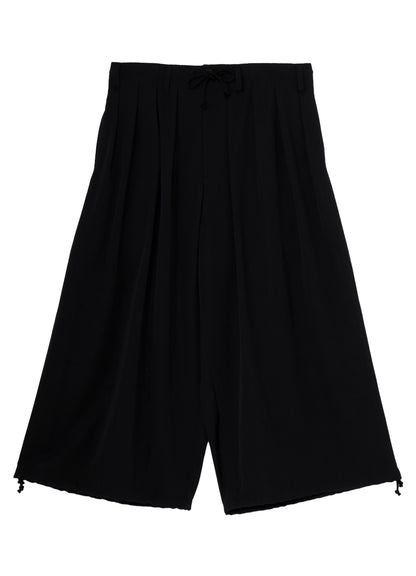 WOOL GABARDINE STANDAED BALLON PANTS