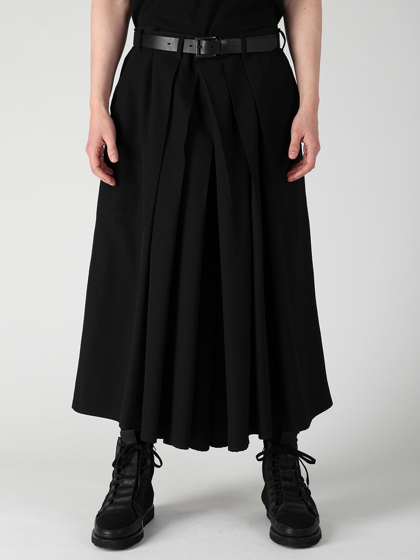 その他 Wool Gabardine Hakama 16ss WOOL GABARDINE HAKAMA PANTS – THE SHOP YOHJI YAMAMOTO