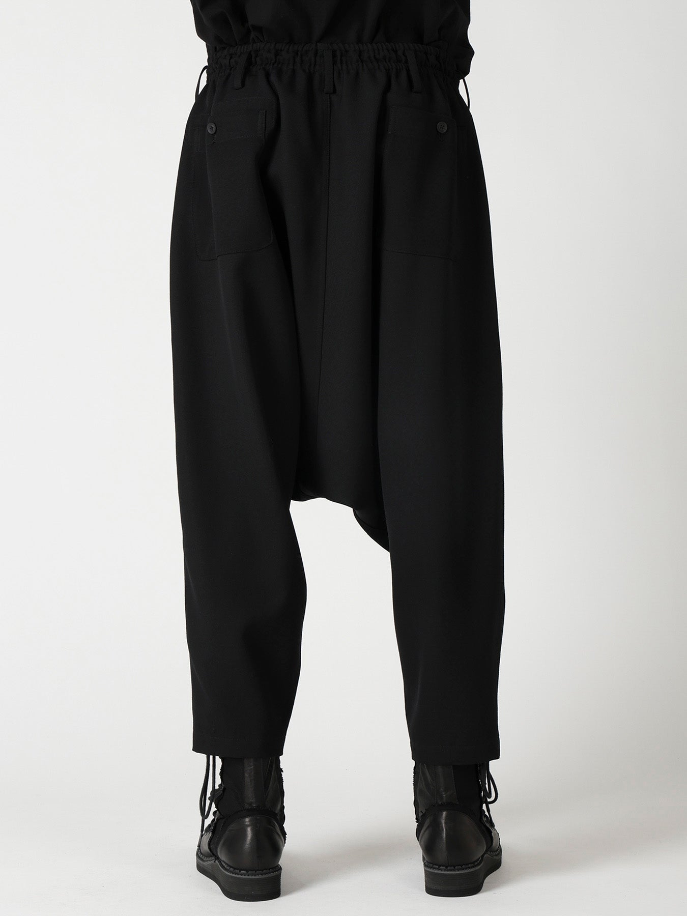 ARMY GABARDINE SAROUEL PANTS – THE SHOP YOHJI YAMAMOTO