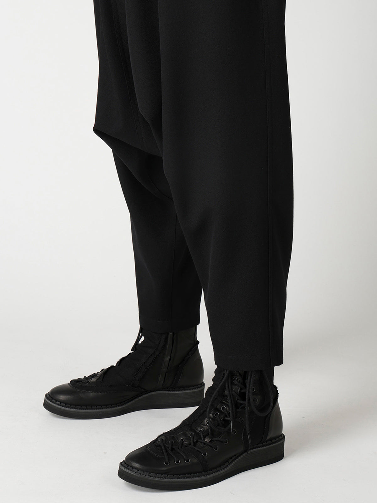 ARMY GABARDINE SAROUEL PANTS