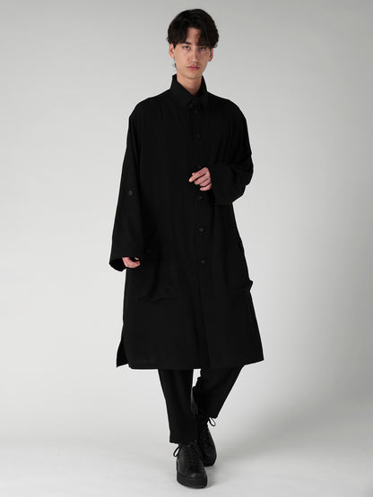 TA TUXEDO DOUBLE STITCH ELASTIC PANTS