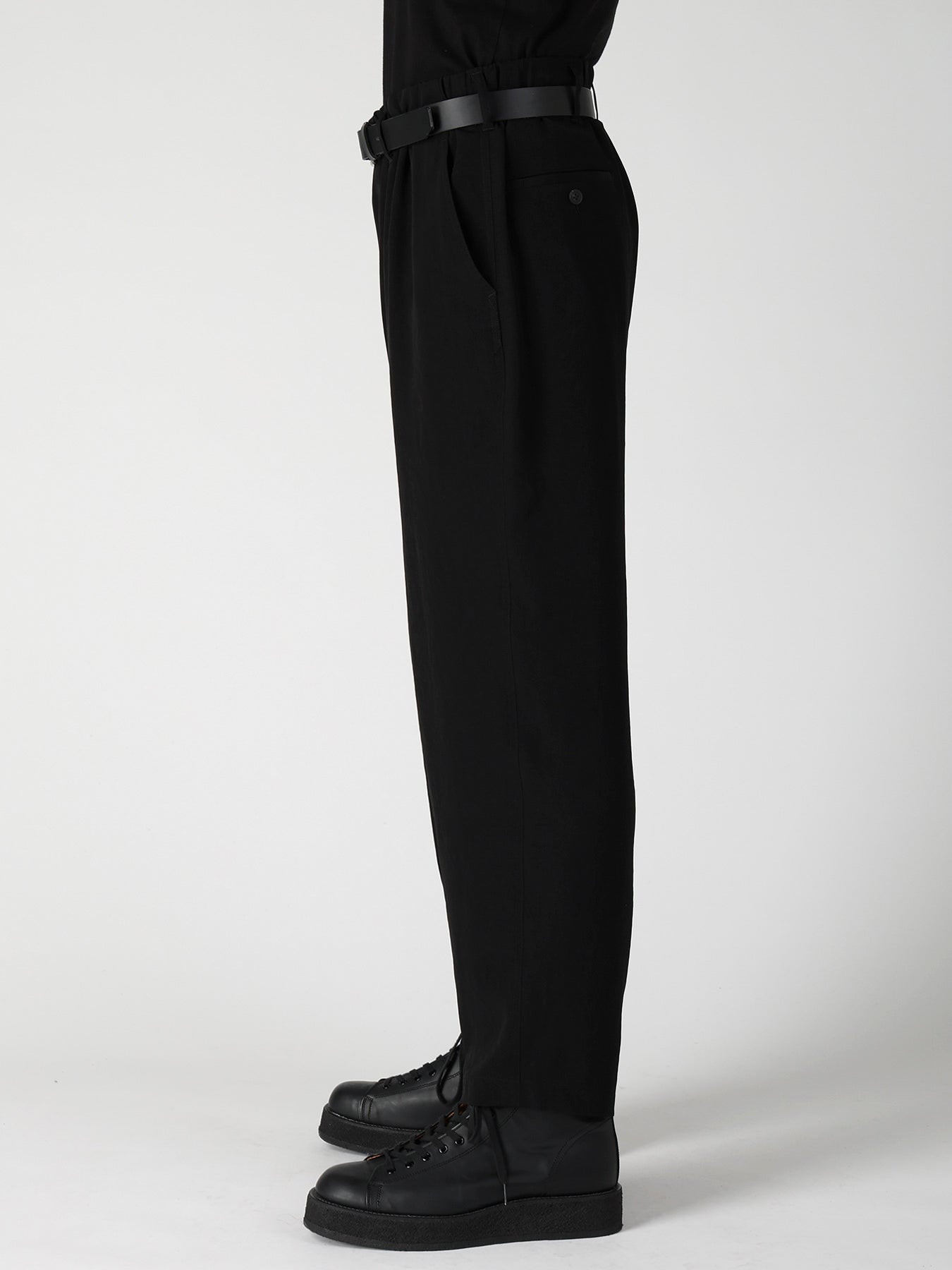 TA TUXEDO DOUBLE STITCH ELASTIC PANTS