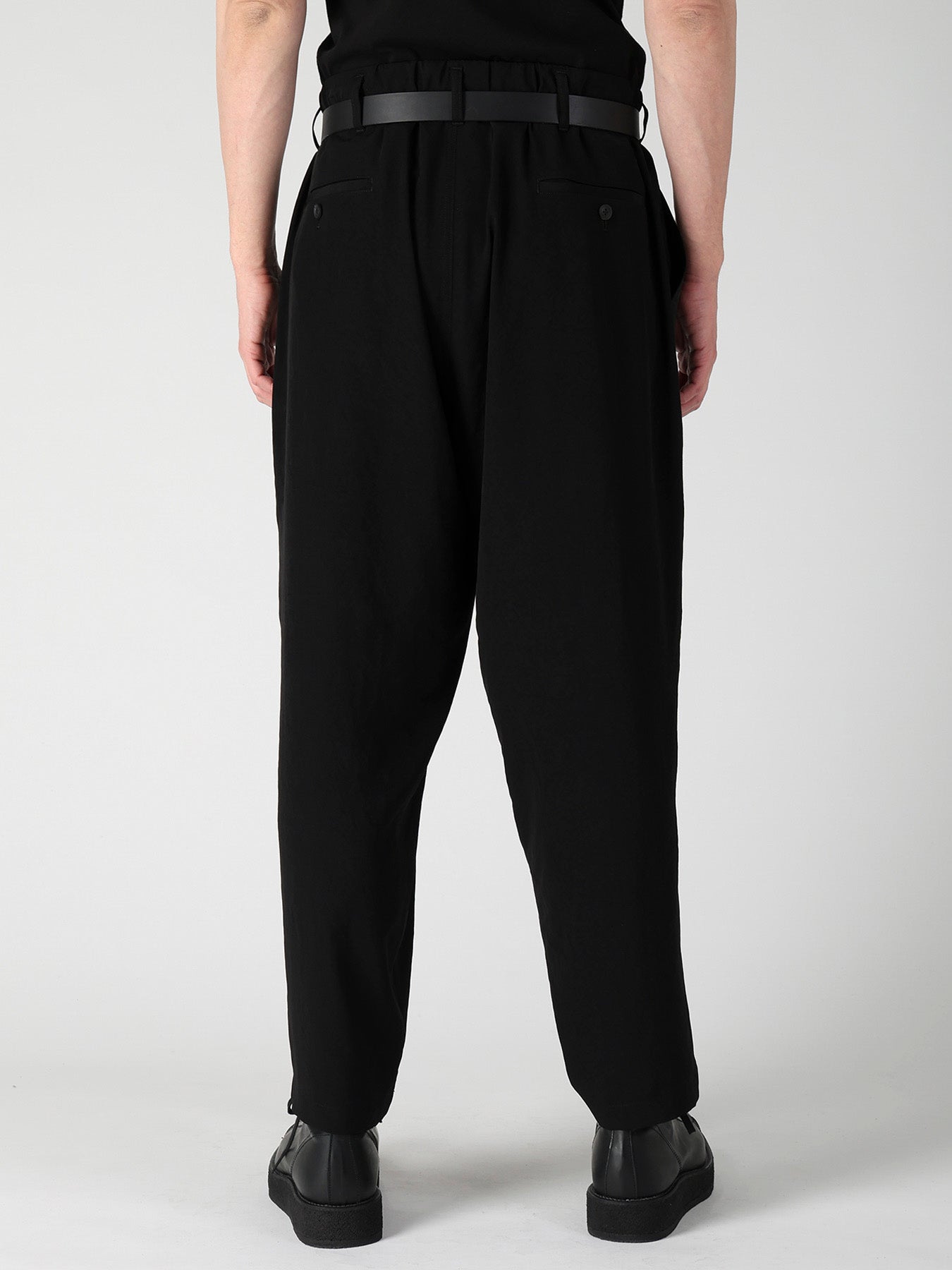 TA TUXEDO DOUBLE STITCH ELASTIC PANTS