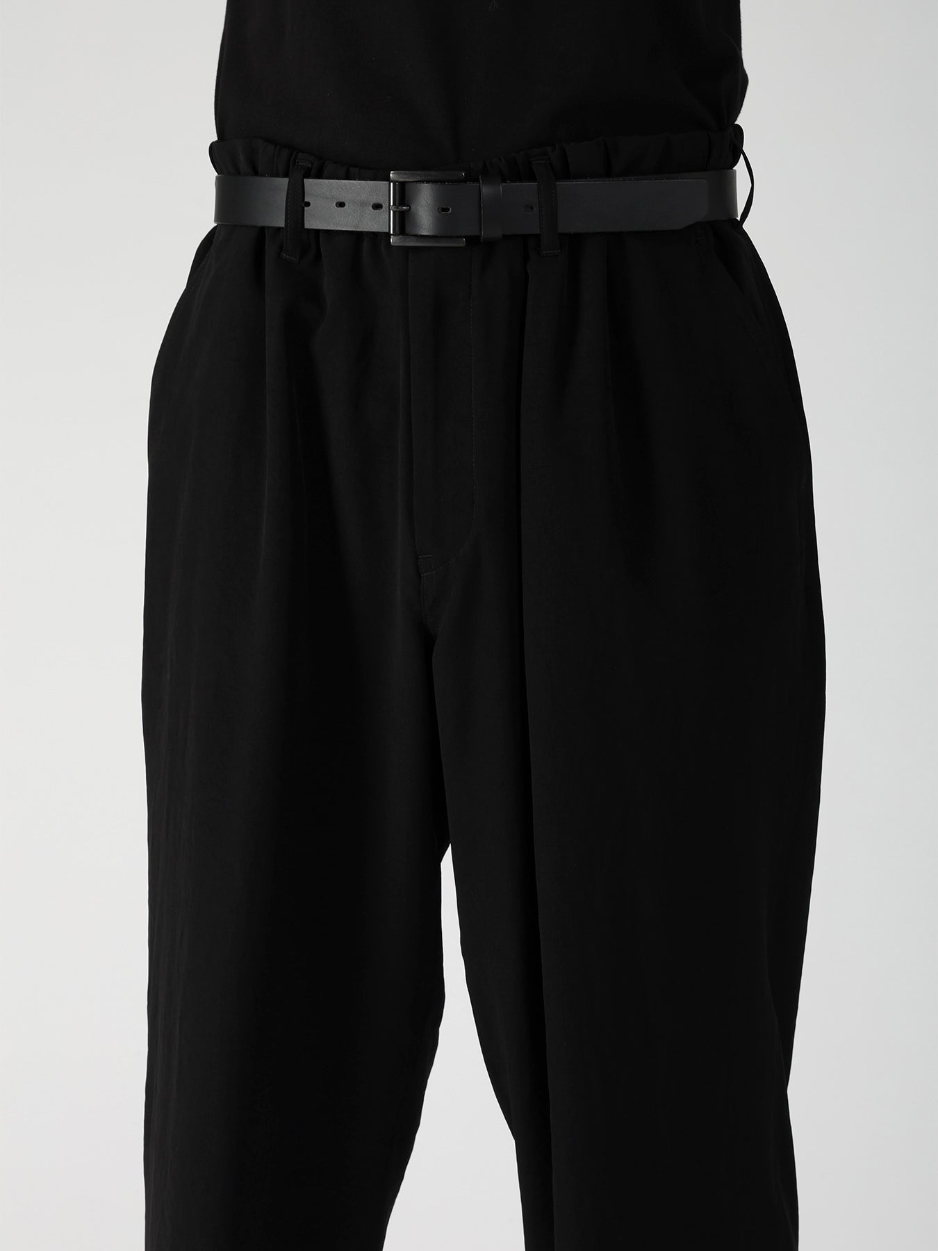 TA TUXEDO DOUBLE STITCH ELASTIC PANTS