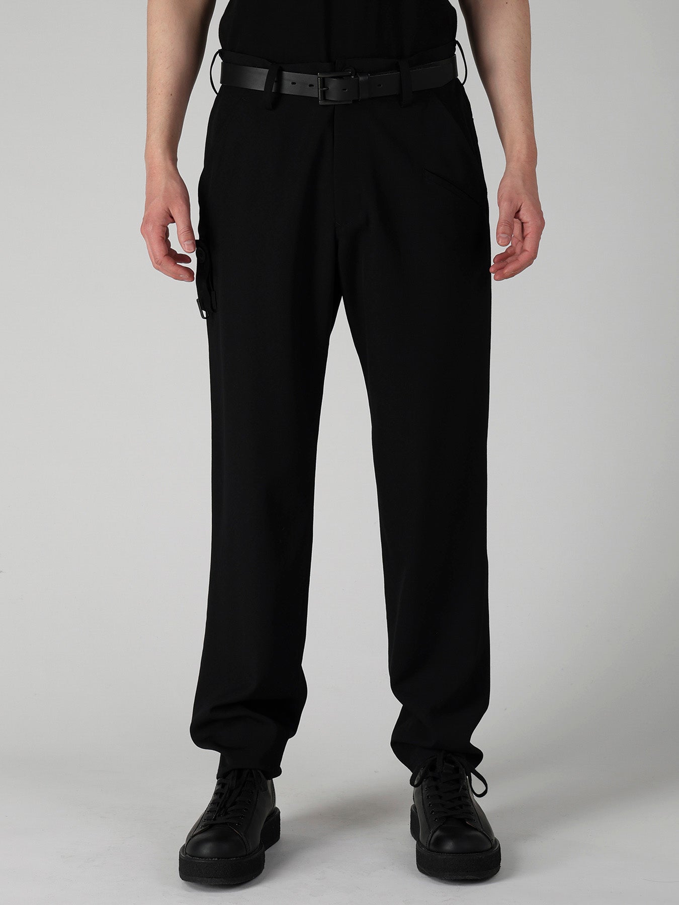 RE GABARDINE HOOK PANTS