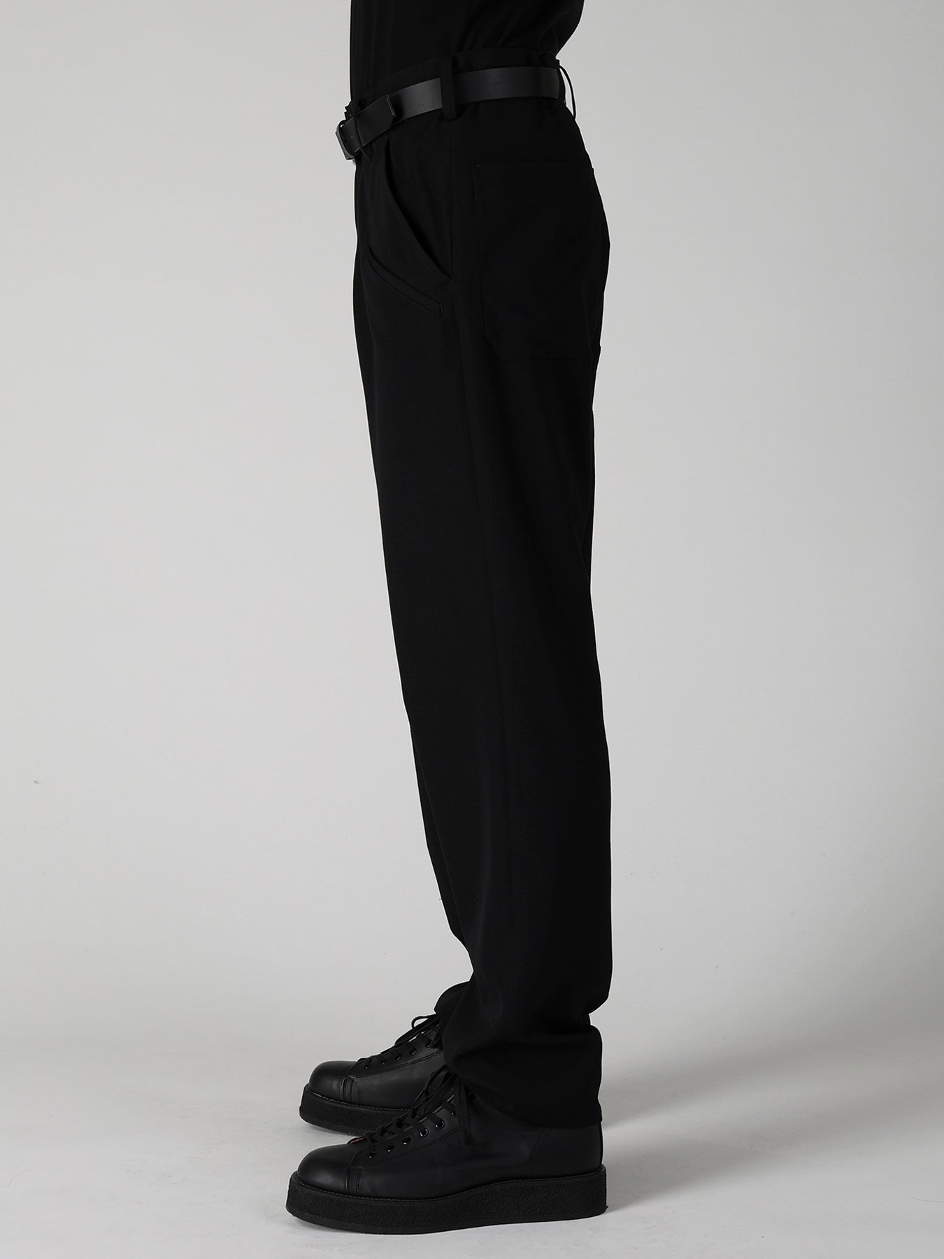 RE GABARDINE HOOK PANTS