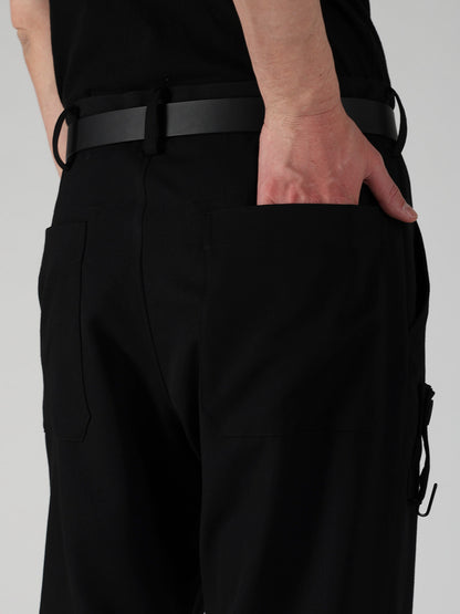 RE GABARDINE HOOK PANTS