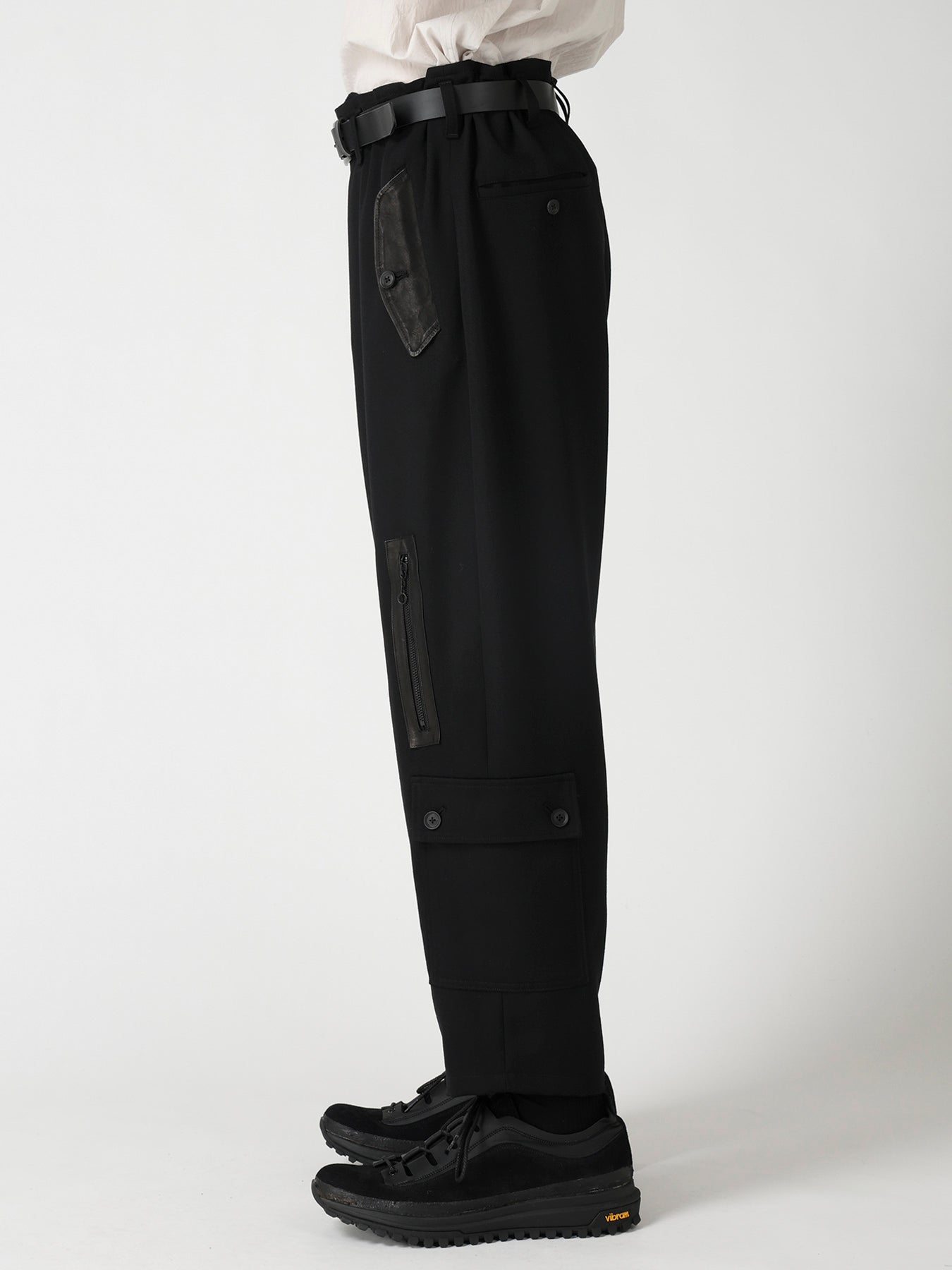 ARMY GABARDINE ZIP MILITALLY PANTS