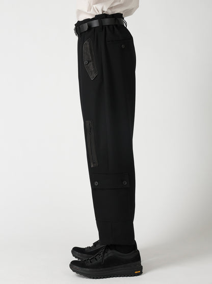ARMY GABARDINE ZIP MILITALLY PANTS