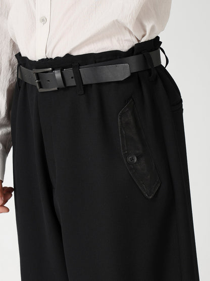 ARMY GABARDINE ZIP MILITALLY PANTS