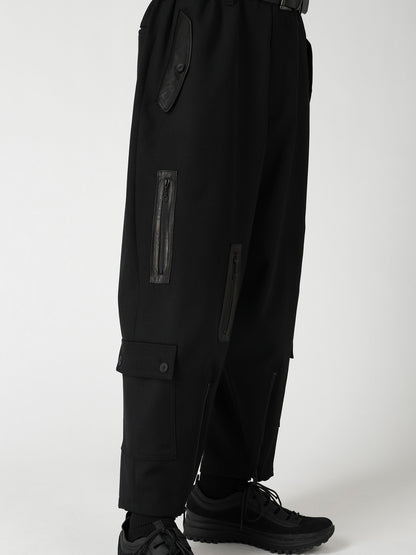 ARMY GABARDINE ZIP MILITALLY PANTS