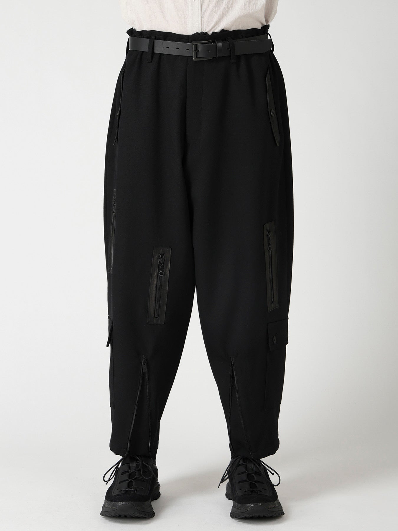 ARMY GABARDINE ZIP MILITALLY PANTS