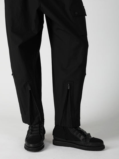 C/ RIP STOP MILITALLY ZIP PANTS