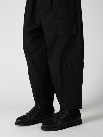 C/ RIP STOP MILITALLY ZIP PANTS