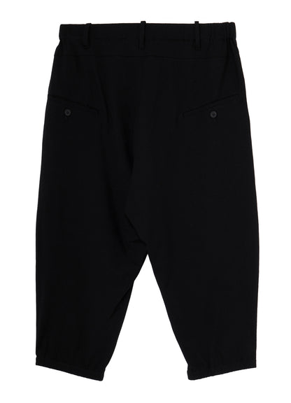 HIGH-TWISTED JERSEY ELASTIC WAIST PANTS