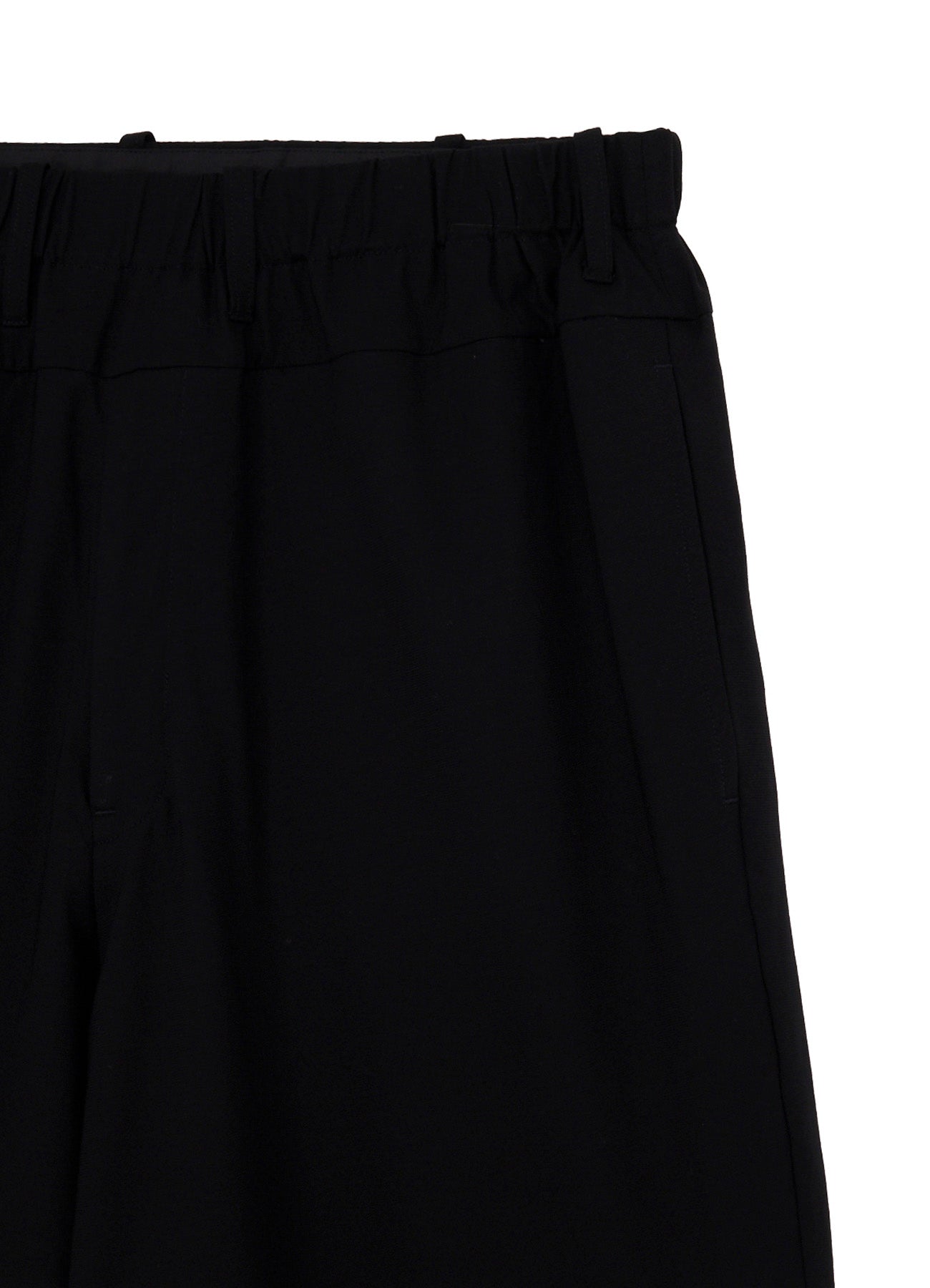 HIGH-TWISTED JERSEY ELASTIC WAIST PANTS