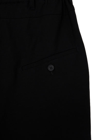 HIGH-TWISTED JERSEY ELASTIC WAIST PANTS