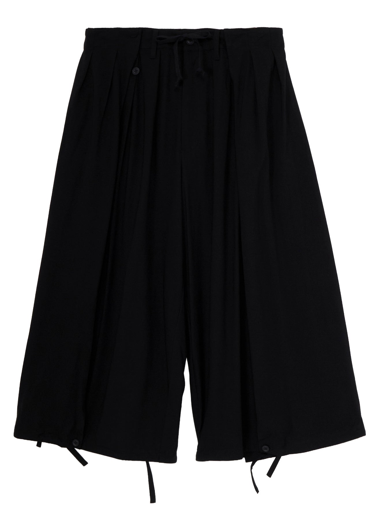 HIGH-TWISTED JERSEY BOTH SIDE WRAP PANTS – THE SHOP YOHJI YAMAMOTO