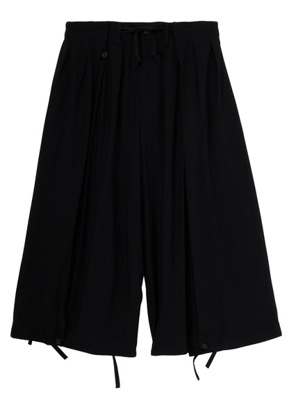 HIGH-TWISTED JERSEY BOTH SIDE WRAP PANTS