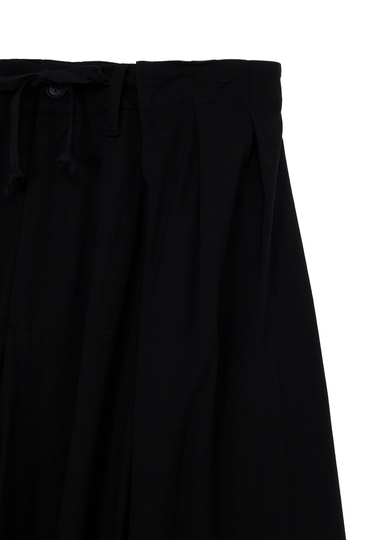 HIGH-TWISTED JERSEY BOTH SIDE WRAP PANTS
