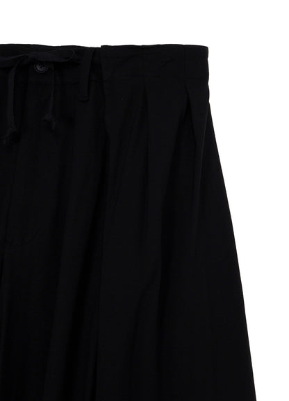 HIGH-TWISTED JERSEY BOTH SIDE WRAP PANTS