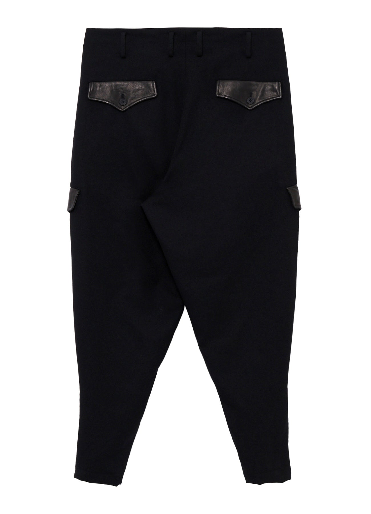 LEATHER ARMY GABARDINE POCKET PANTS – THE SHOP YOHJI YAMAMOTO