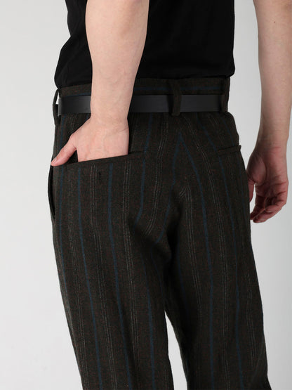 SPUN COLOR STRIPE BR SLIM PANTS