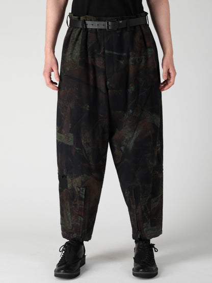 RUST SCRAP FLANNEL PADDED ST PT PANTS