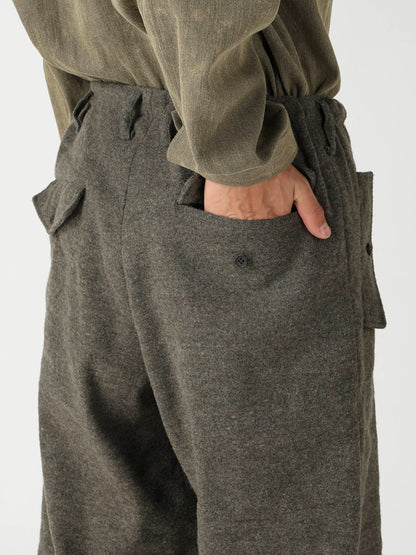 ARMY BLANKET FLAP POCKET PANTS
