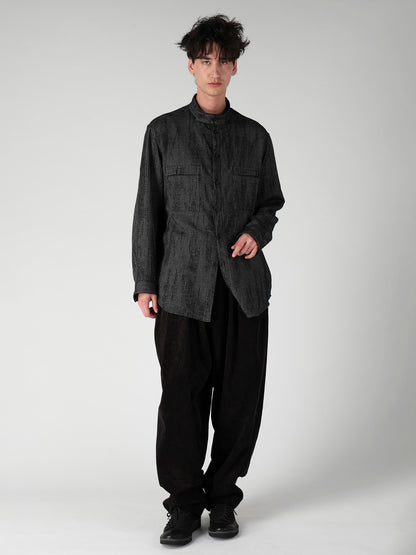 C/RY CORDUROY PIGMENT WASH STACKED HEM PANTS