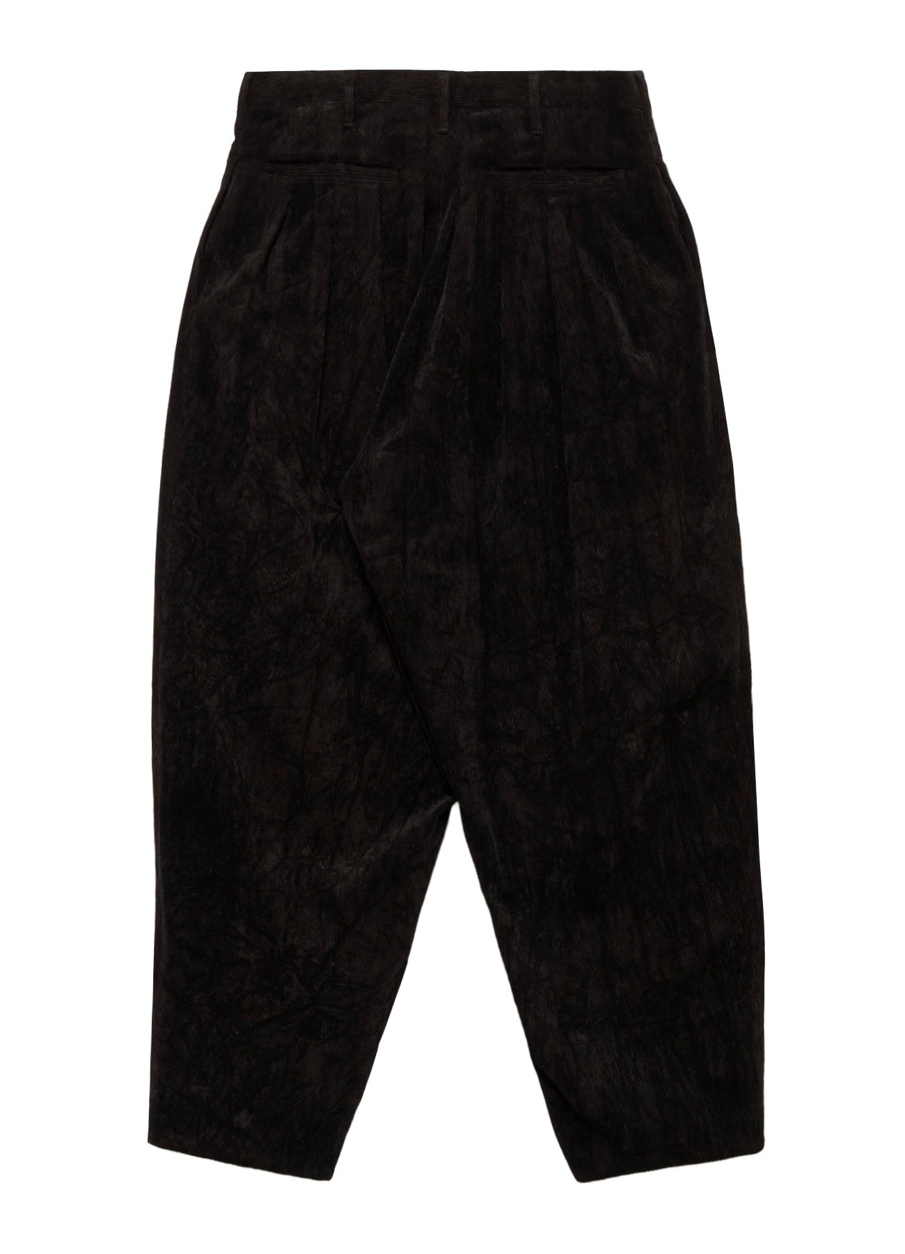 C/RY CORDUROY PIGMENT WASH STACKED HEM PANTS