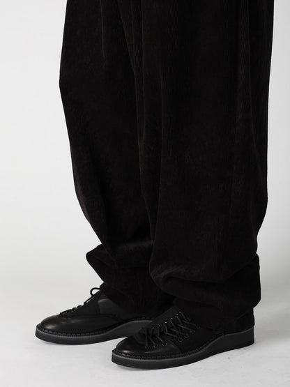C/RY CORDUROY PIGMENT WASH STACKED HEM PANTS