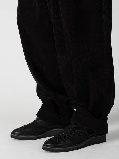 C/RY CORDUROY PIGMENT WASH STACKED HEM PANTS