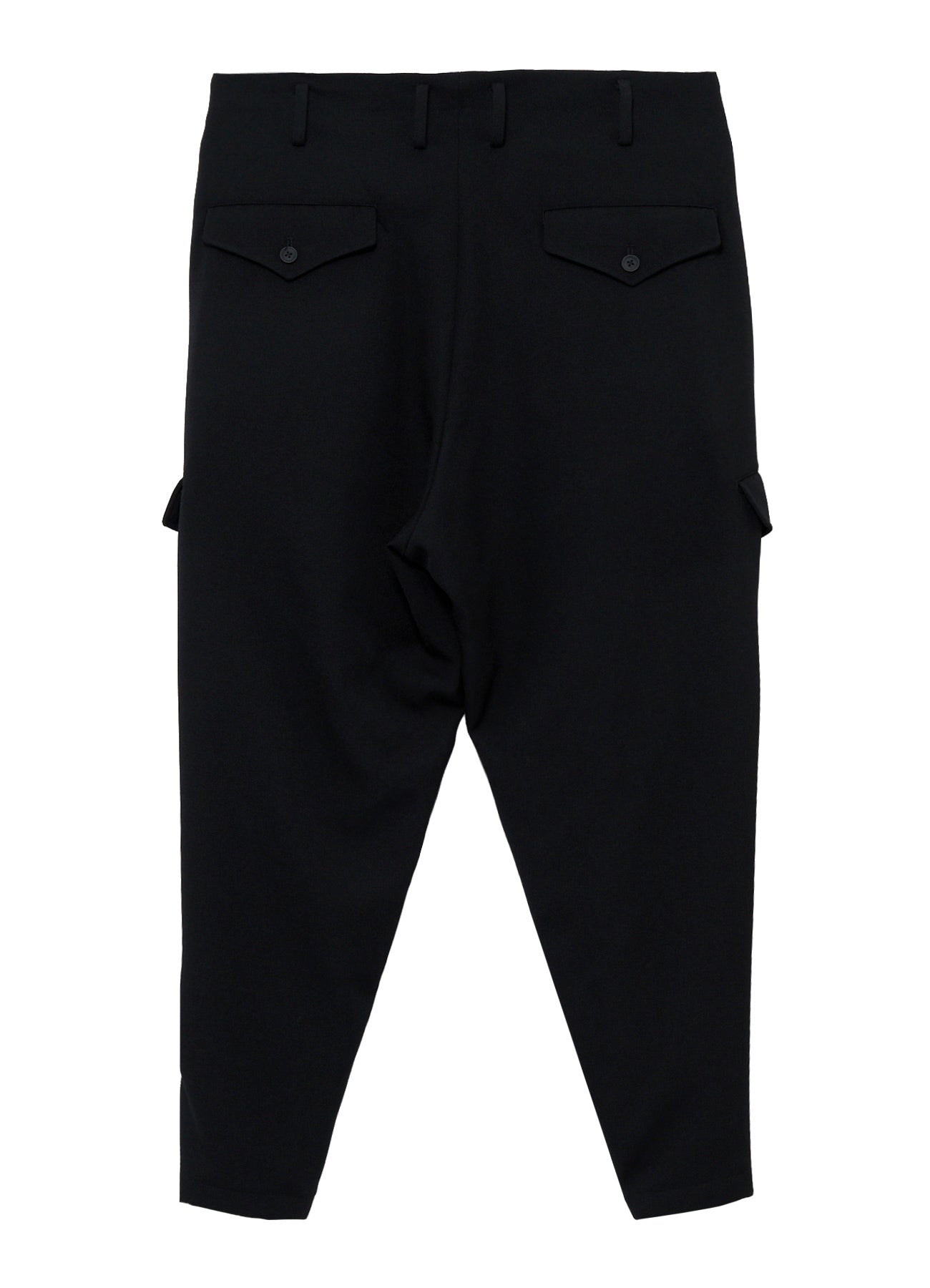パンツ Yohji Yamamoto HG-P29-321 CUFFS PANTS 4 ARMY GABARDINE LACE UP HEM PANTS – THE SHOP YOHJI YAMAMOTO
