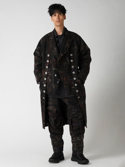 VIYELLA W PLAID PRINT KNEE WORK PANTS