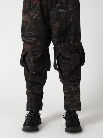 VIYELLA W PLAID PRINT KNEE WORK PANTS