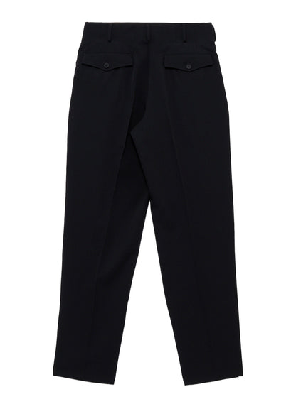 SUIT GABARDINE 2TUCKS PANTS