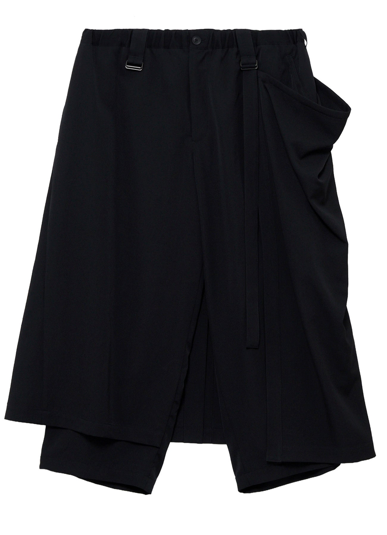 ハルクYohjiYamamoto Gabardine Wrap Pants WOOL GABARDINE WRAP PANTS – THE SHOP YOHJI YAMAMOTO
