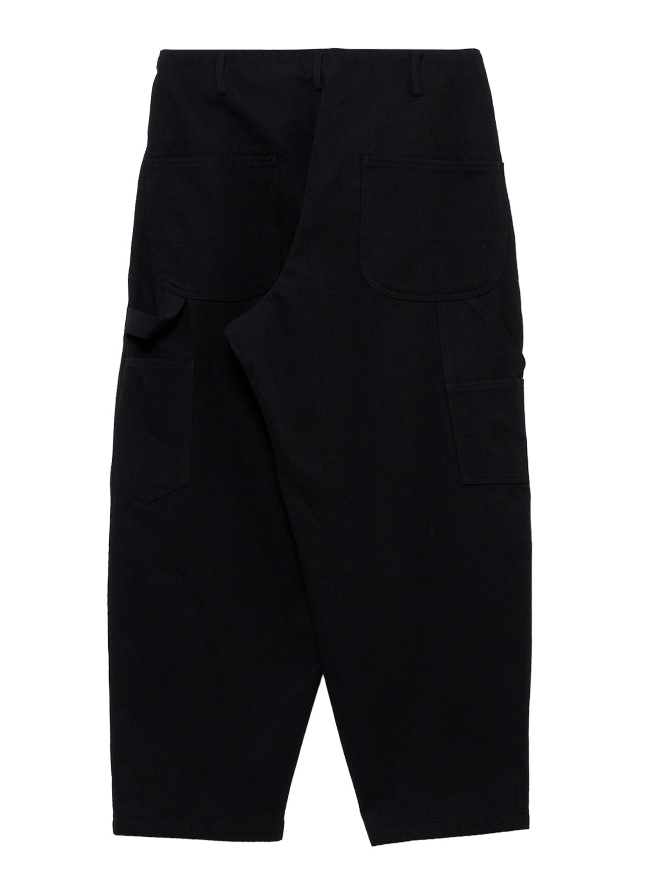 11OZ BLACK DENIM PAINTER PANTS – THE SHOP YOHJI YAMAMOTO 11OZ BLACK DENIM PAINTER PANTS – THE SHOP YOHJI YAMAMOTO