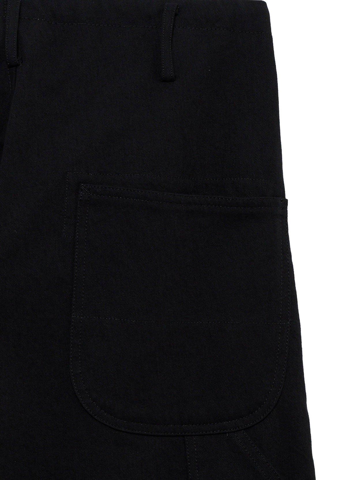11OZ BLACK DENIM PAINTER PANTS