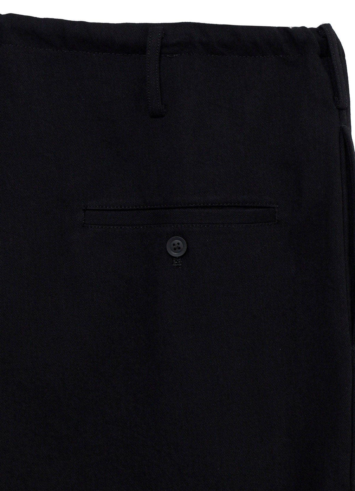 11OZ BLACK DENIM OUT POCKET PANTS