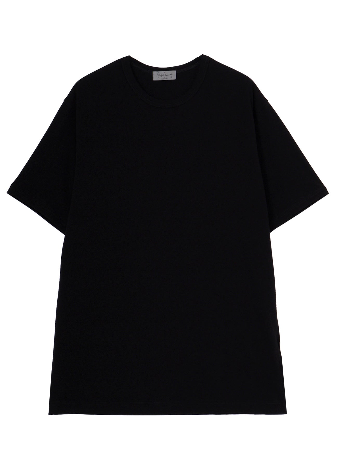 SOFT SINGLE JERSEY ROUND NECK SS TEE – THE SHOP YOHJI YAMAMOTO