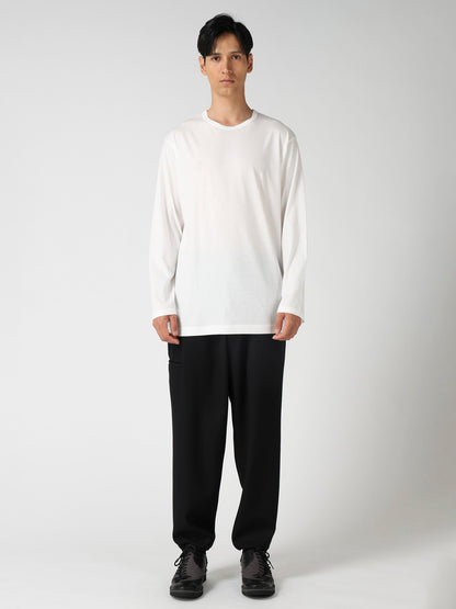 SOFT SINGLE JERSEY ROUND NECK LS TEE