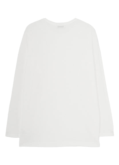SOFT SINGLE JERSEY ROUND NECK LS TEE