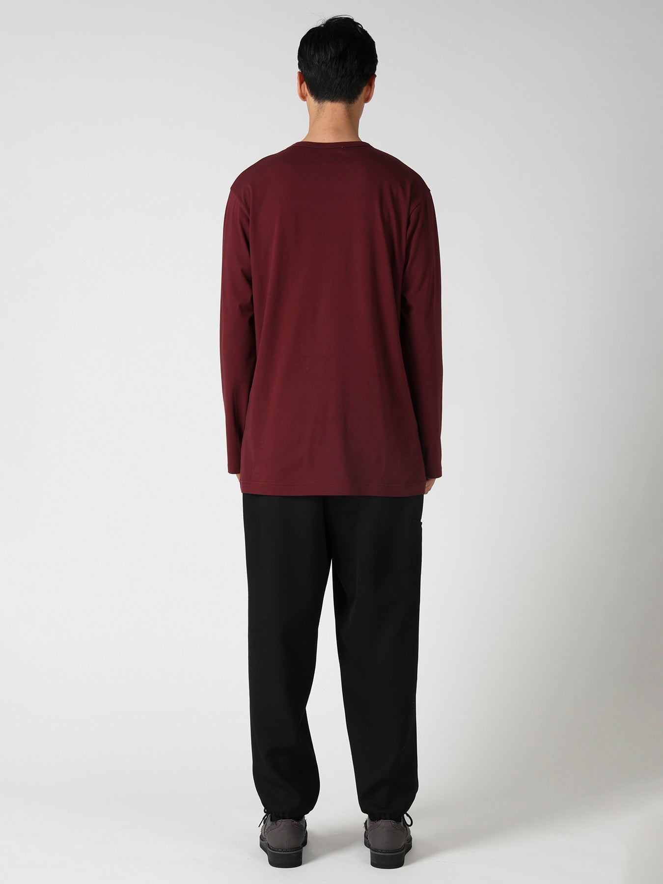 SOFT SINGLE JERSEY ROUND NECK LS TEE