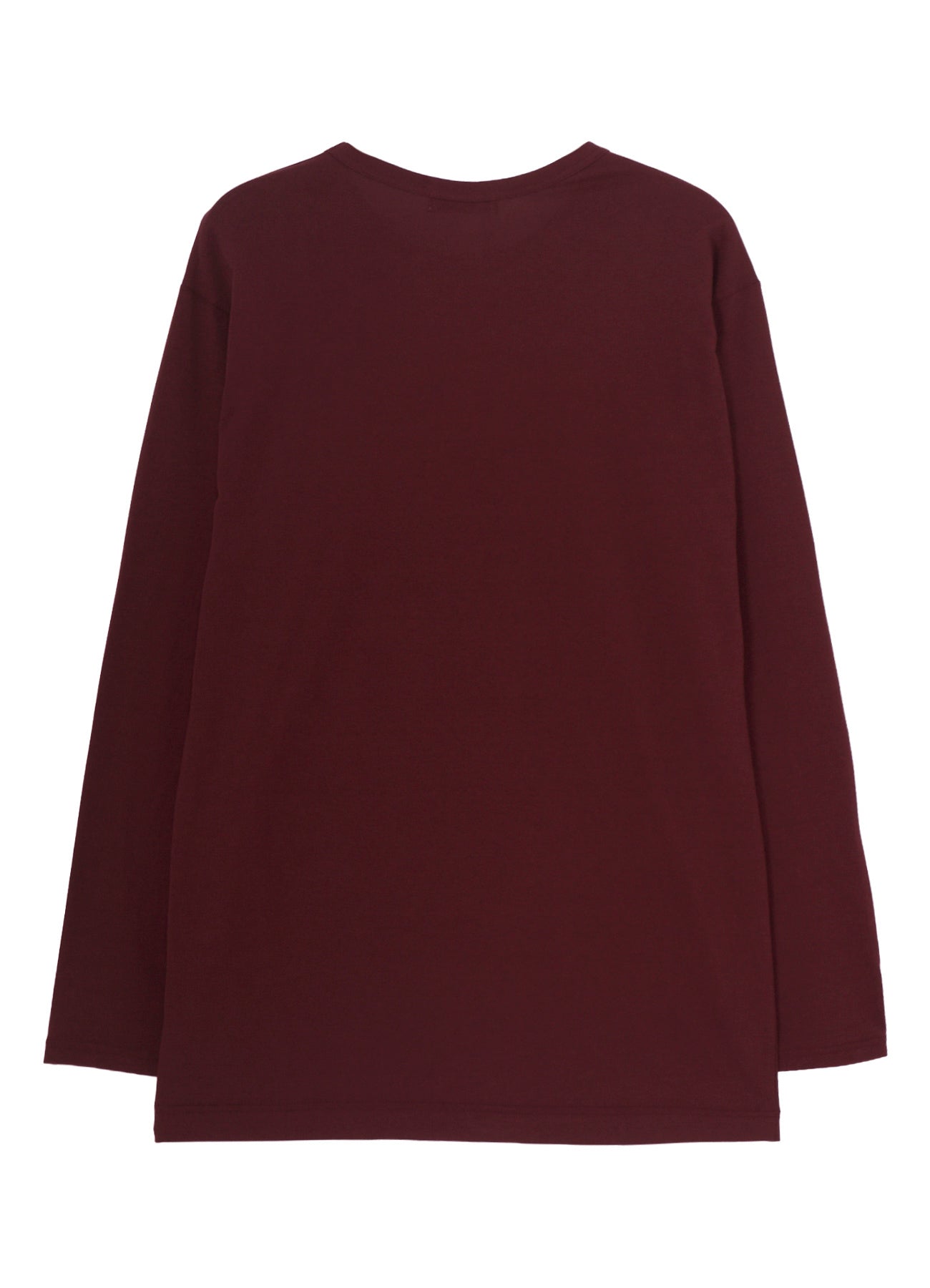 SOFT SINGLE JERSEY ROUND NECK LS TEE – THE SHOP YOHJI YAMAMOTO