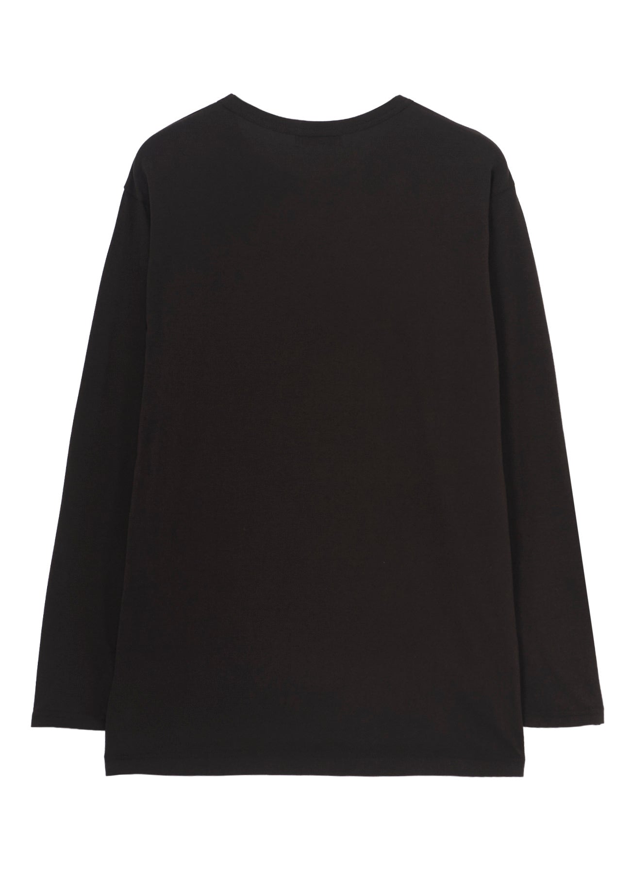 SOFT SINGLE JERSEY ROUND NECK LS TEE – THE SHOP YOHJI YAMAMOTO